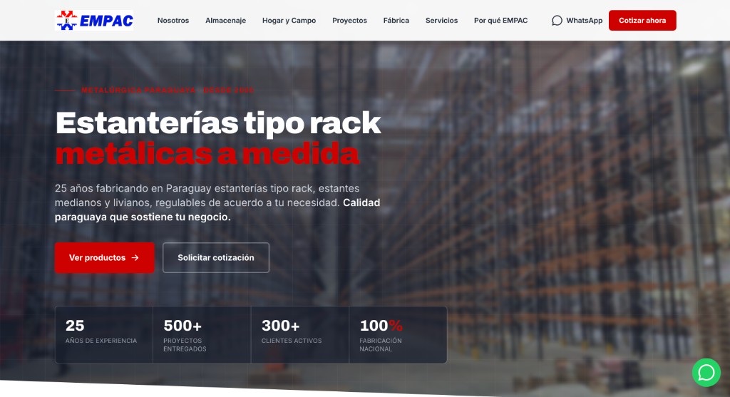 Sitio web EMPAC
